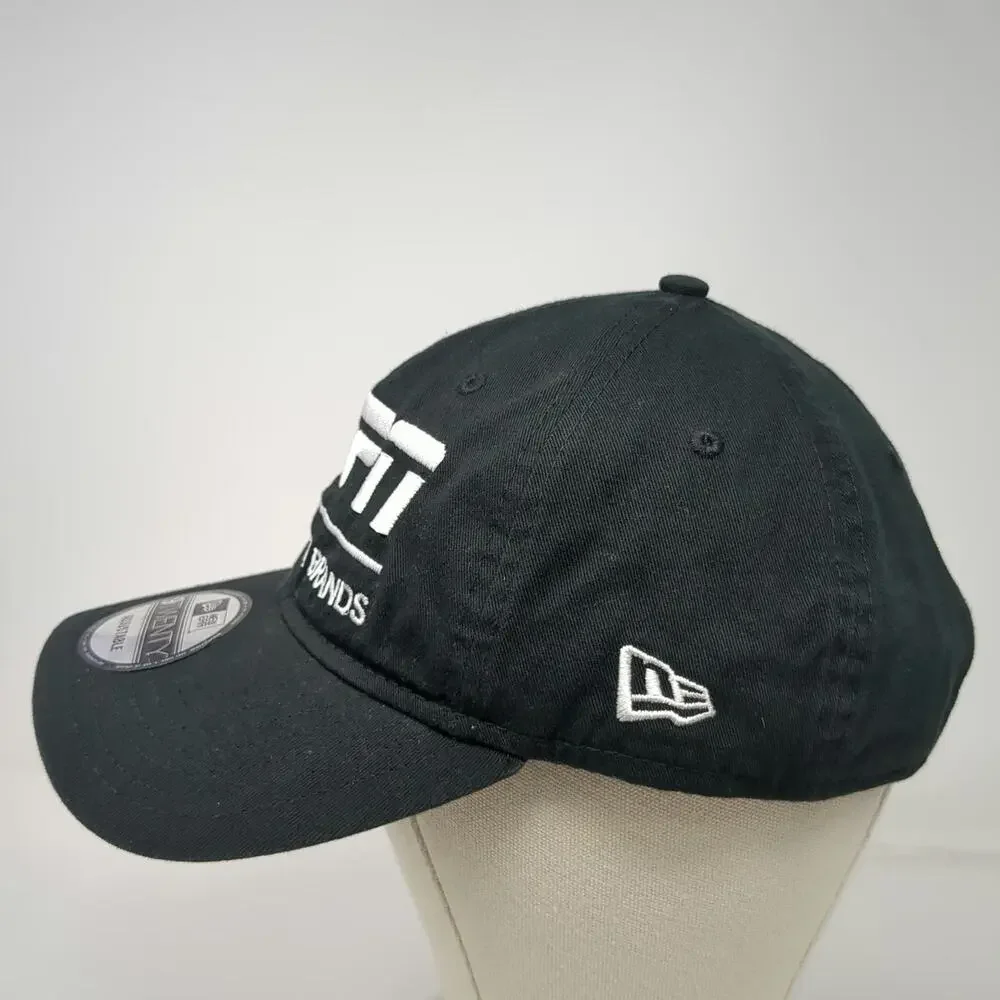 New Era Baseball Cap Black One Size ESPN Good Karma Brands Adjustable Strap Hat